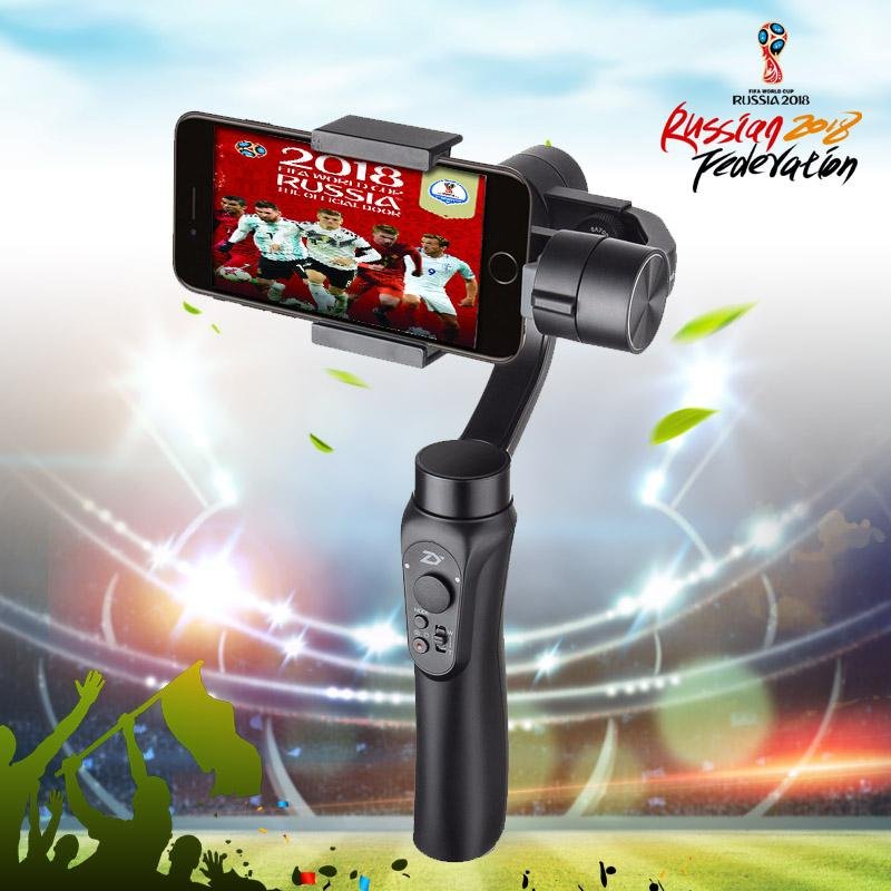 world cup 2018 zhiyun smooth 4 work with phone stabilizer for russia 2018
