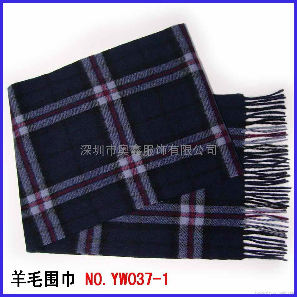 Shenzhen wool scarf custom 2