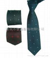 Polyester woven necktie 1