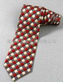 South Korea jacquard logo custom tie 2