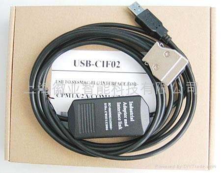 歐姆龍 PLC 編程電纜USB-CIF02