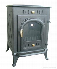 Cast iron stoves with boiler