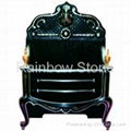 Cast iron fireplace