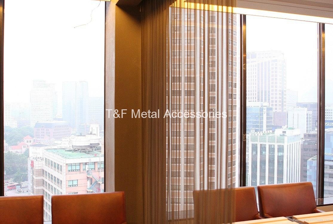 Metal Wire Mesh Curtain-In Coffee Bar 2