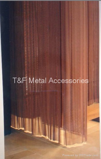 Metal Wire Mesh Curtain Room Divider 3