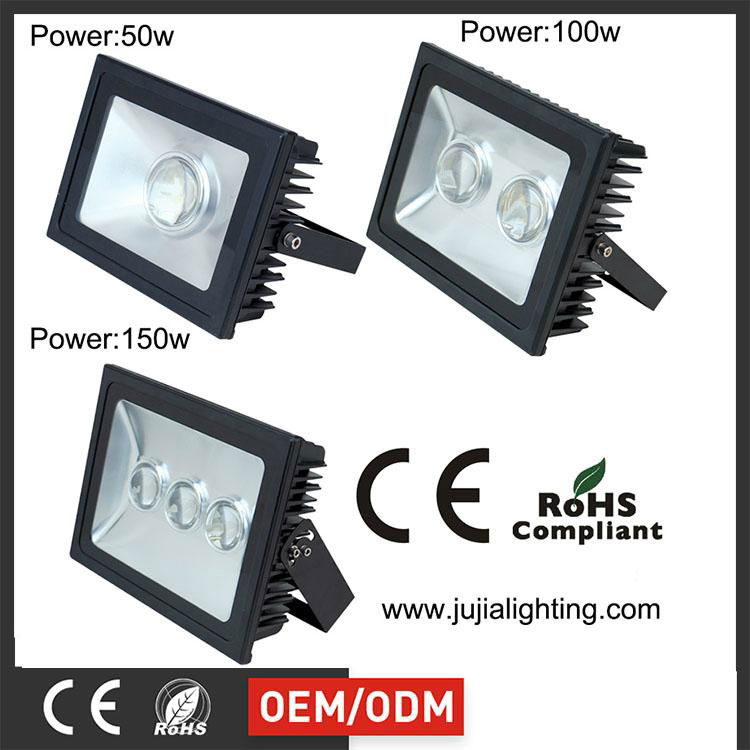  CE RoHS 150w waterproof flood light bridgelux smd outdoor led flood light 2