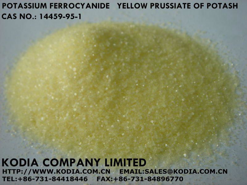 POTASSIUMFERROCYANIDE FOOD GRADE 5