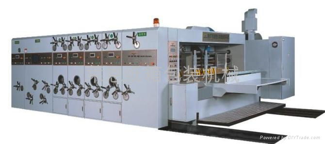 Water-based printing slotting machine 4