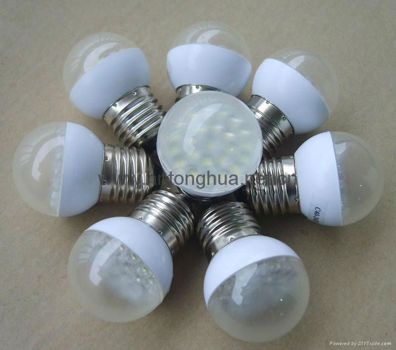 1W G40 LED color bulb 3