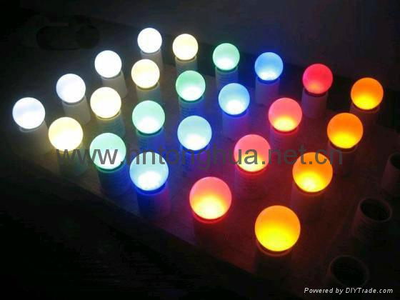1W G40 LED color bulb 5