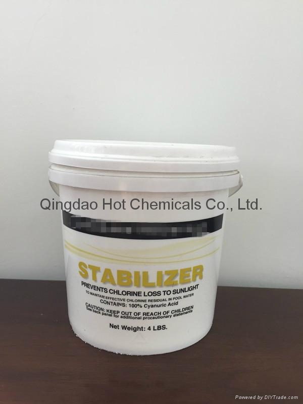 Swimmiing Pool Chemical Stabilizer Cyanuric Acid  3