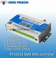 GSM RTU SMS alarm controller SMS controller SMS temperature alarm 4