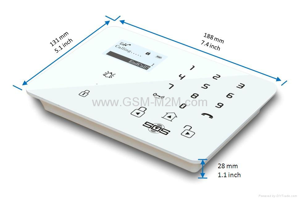 new GSM Alarm System wireless home security alarm system 5