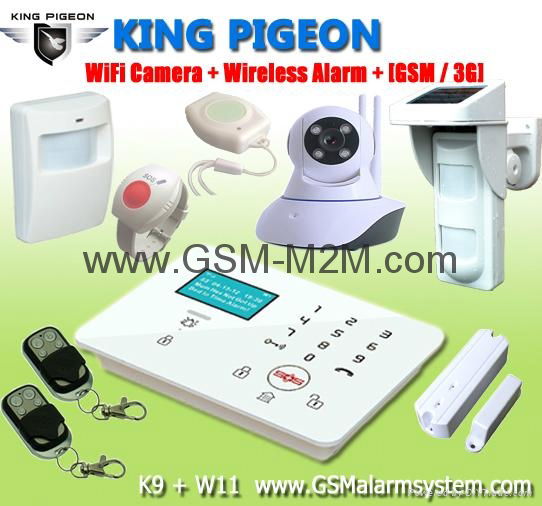 new GSM Alarm System wireless home security alarm system