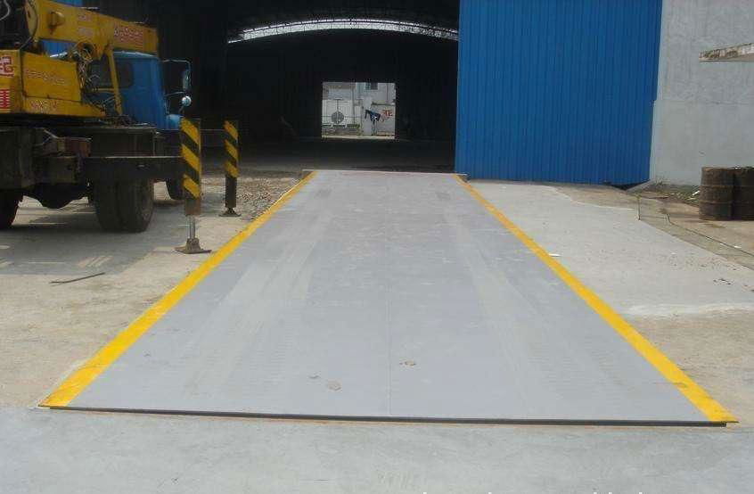 Portable Teel Truck Scale 3X18m Platform Scale 80t Capacity weighbridge