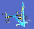 frame machine for collision repair