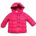 girl  monclear  down jacket for winter 2 to 10 year