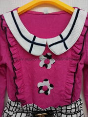 offer korea  dress  donna  original band dress for 2  to 6 years girl