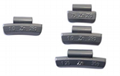 Zinc clip-on wheel weights for alloy rims( ounce)