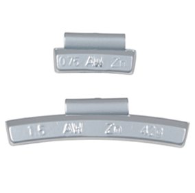 Zinc clip-on wheel weights for alloy rims(ounce)