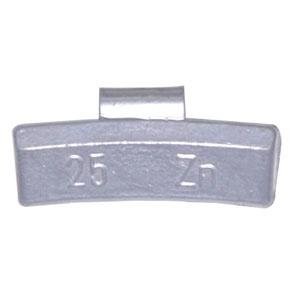 Zinc clip-on wheel weights for alloy rims 2