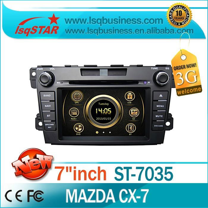 Car stereo Mazda CX-7 Car PC DVD with GPS,3G,BT,for 2007-2012