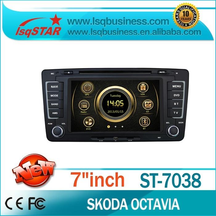  2013 Skoda Octavia radio 2 din in dash car entertainment