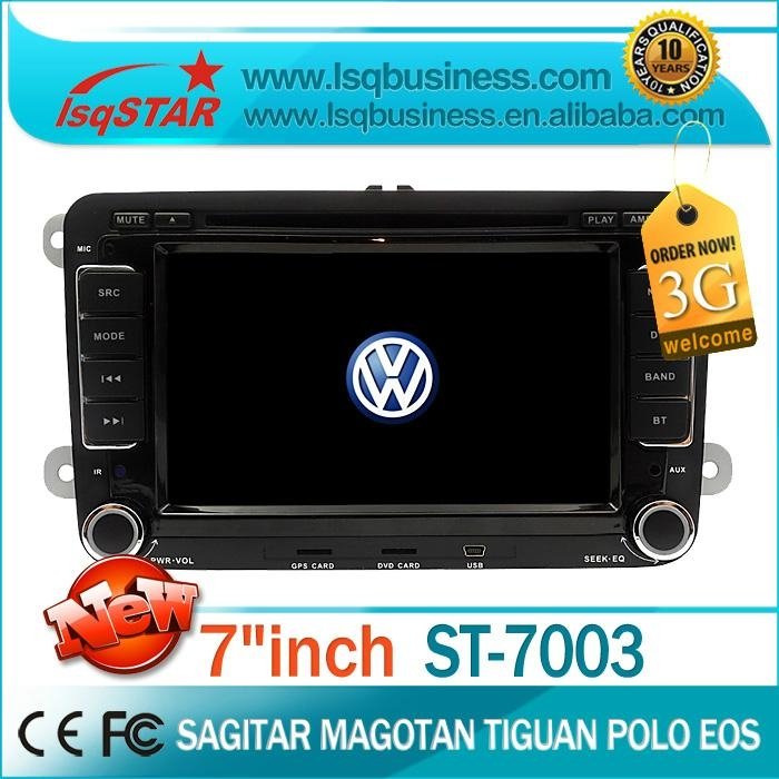 Autoradio for VW Sagitar/Magotan/Tiguan/Polo/Eos With GPS,DVD,3G,Hot sale!