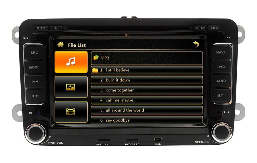 Autoradio for VW Sagitar/Magotan/Tiguan/Polo/Eos With GPS,DVD,3G,Hot sale! 2