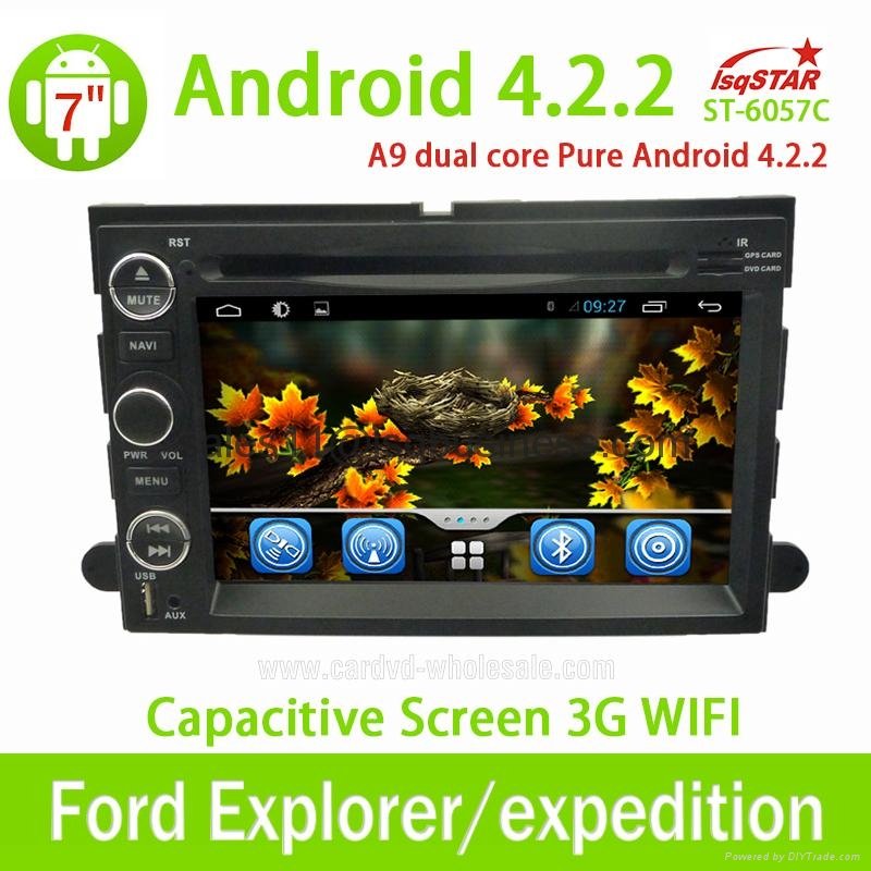 GPS Navigation for Ford Explorer/Expedition with Android 4.2 RDS/Radio/SWC/CanBu