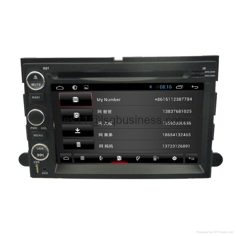 GPS Navigation for Ford Explorer/Expedition with Android 4.2 RDS/Radio/SWC/CanBu 3