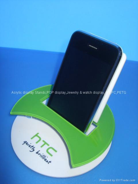 Acrylic mobile phone display stand /cell phone display stand