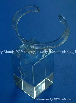 acrylic watch stands with PC c cuff