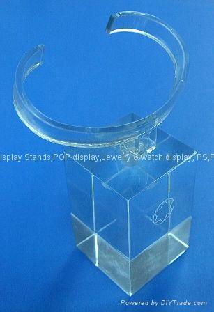 acrylic watch stands with PC c cuff