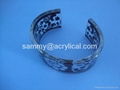 Acrylic bangle bracelete