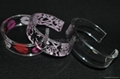 Acrylic bangle bracelete