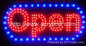 Wall mounted custom acrylic led light letter sign for retail store