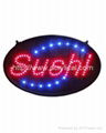 Wall mounted custom acrylic led light letter sign for retail store