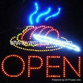 Wall mounted custom acrylic led light letter sign for retail store