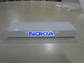 Nokia display stand with LED