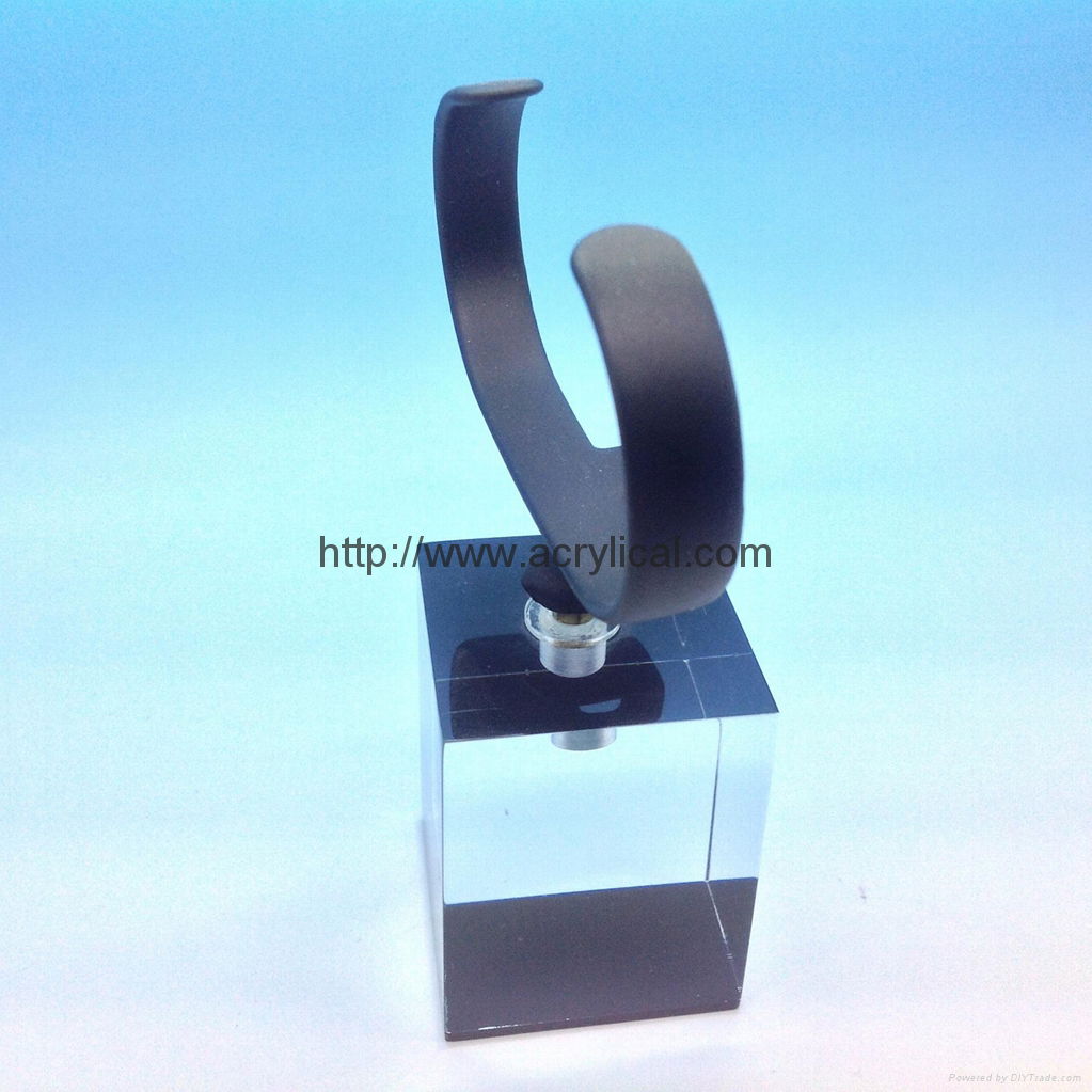 acrylic watch stands with PC c cuff