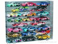  24 CAR ACRYLIC DISPLAY CASE - 24 FREE NAME PLATES