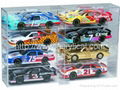 8 CAR ACRYLIC DISPLAY CASE - 8 FREE NAME PLATES