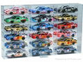  24 CAR ACRYLIC DISPLAY CASE - 24 FREE NAME PLATES