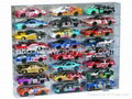  24 CAR ACRYLIC DISPLAY CASE - 24 FREE NAME PLATES