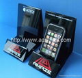 Acrylic mobile phone display stand /cell phone display stand