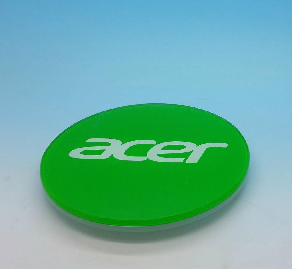 acrylic coaster 5mm thickness