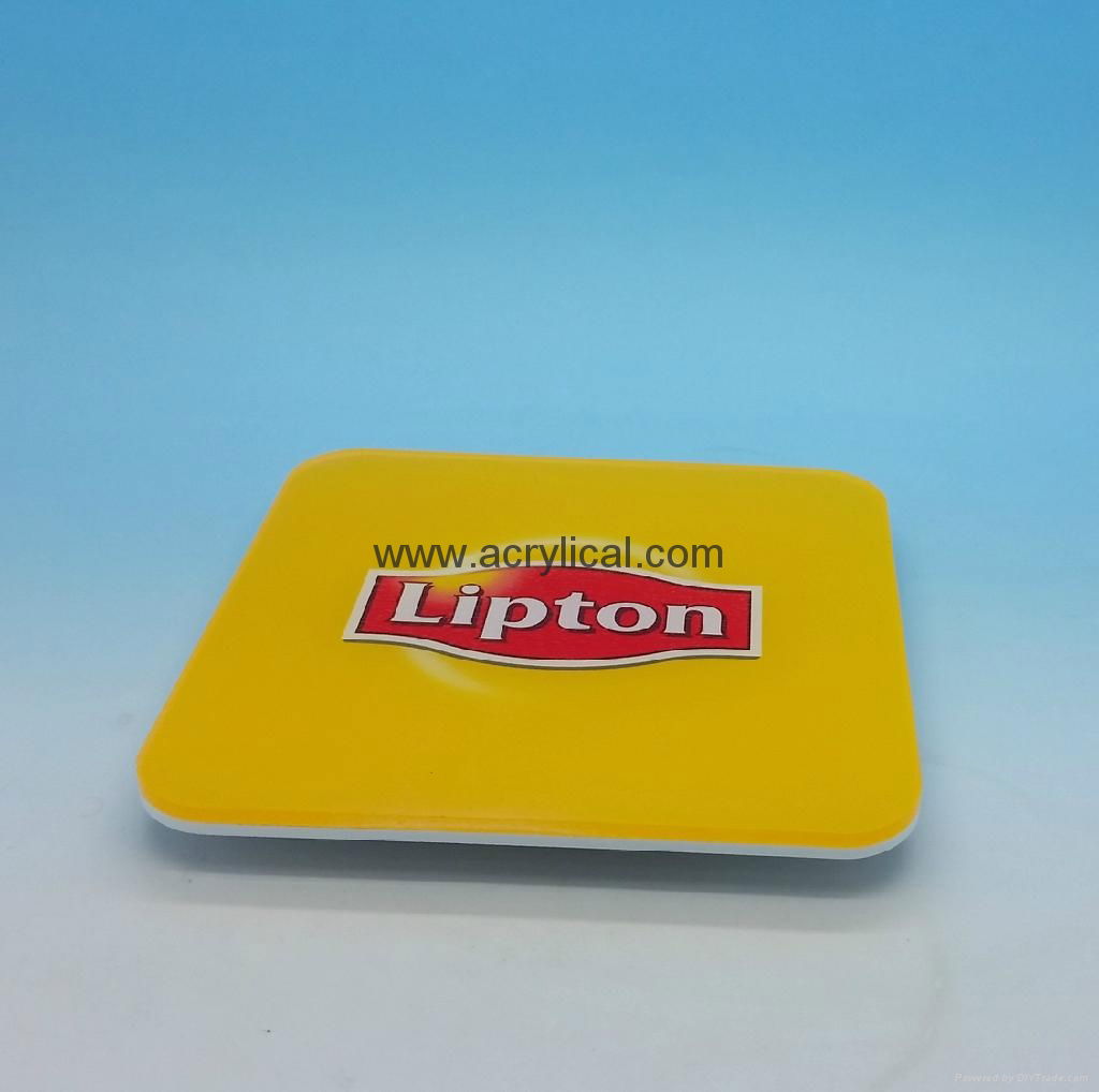 corporation gifts-Lipton coaster 90x90mm