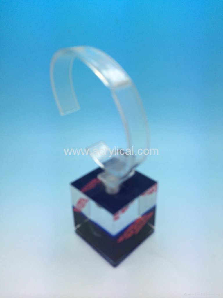 acrylic watch stands with PC c cuff