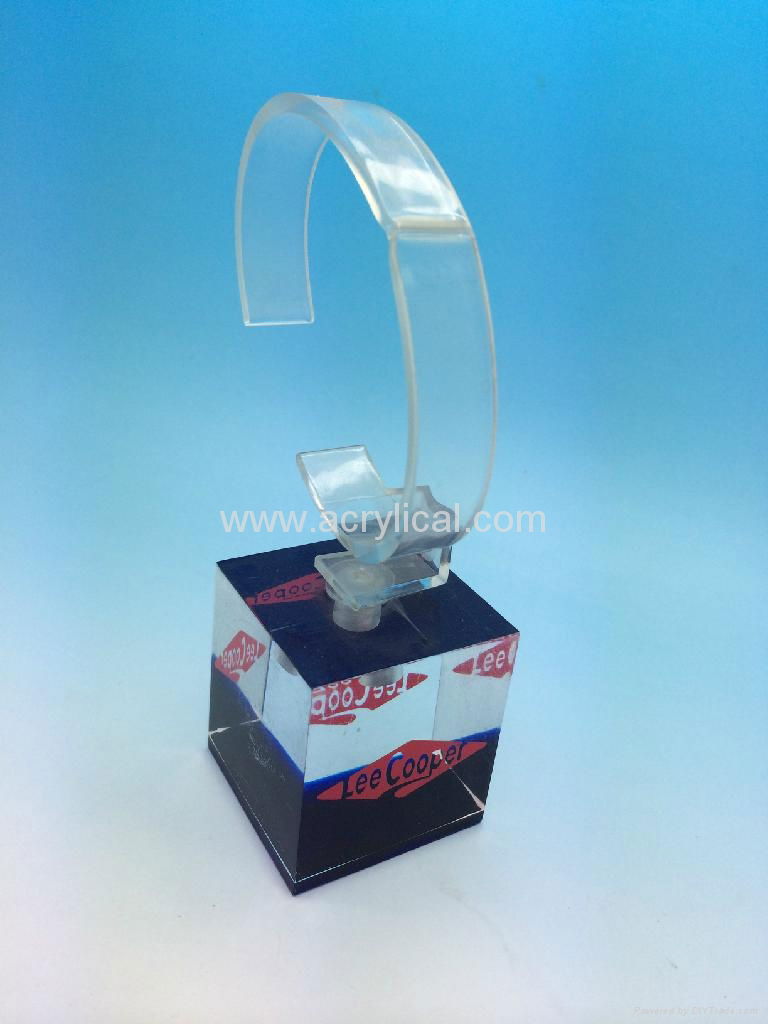 acrylic watch stands with PC c cuff